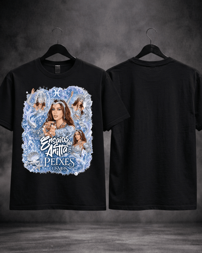 T-shirt Ensaios da Anitta Peixes Cosmos Edition - SuDrops