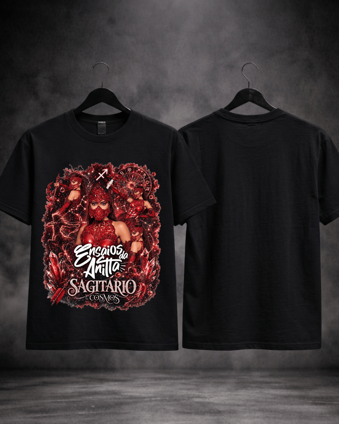 T-shirt Ensaios da Anitta Sagitário Cosmos Edition - SuDrops