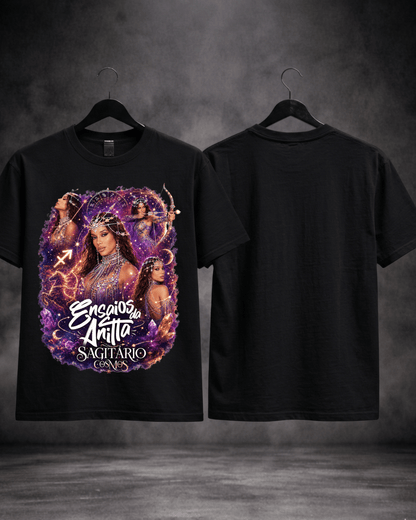 T-shirt Ensaios da Anitta Sagitário Cosmos Edition - SuDrops