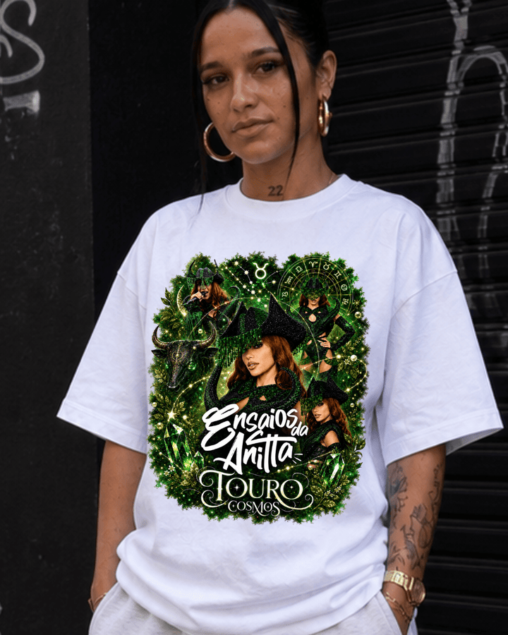 T-shirt Ensaios da Anitta Touro Cosmos Edition - Sudrops