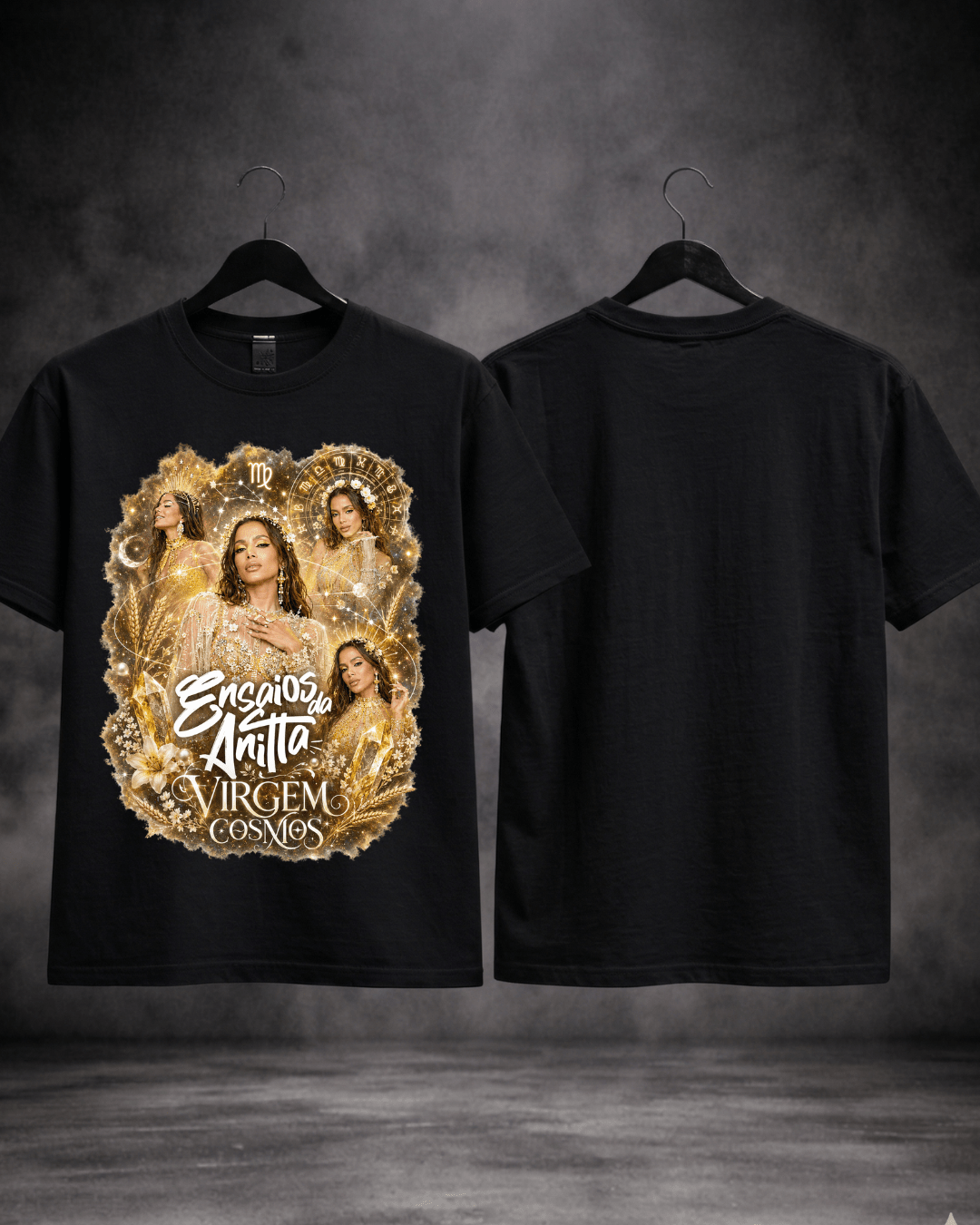 T-shirt Ensaios da Anitta Virgem Cosmos Edition - SuDrops