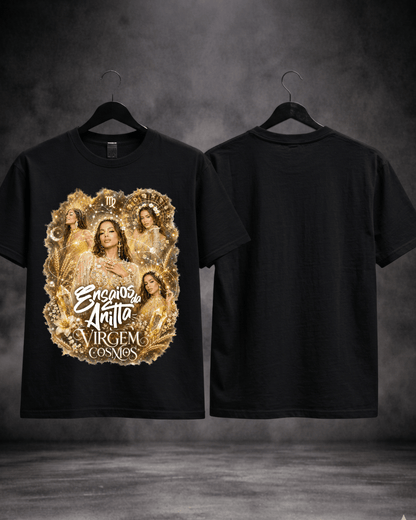 T-shirt Ensaios da Anitta Virgem Cosmos Edition - SuDrops