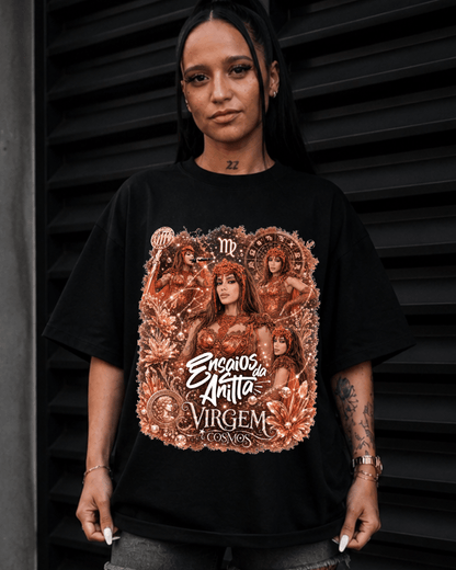 T-shirt Ensaios da Anitta Virgem Cosmos Edition - SuDrops