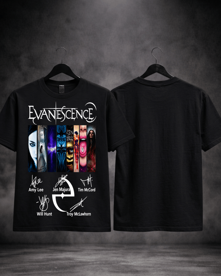 T-shirt Evanescence Discografia Edition - Sudrops