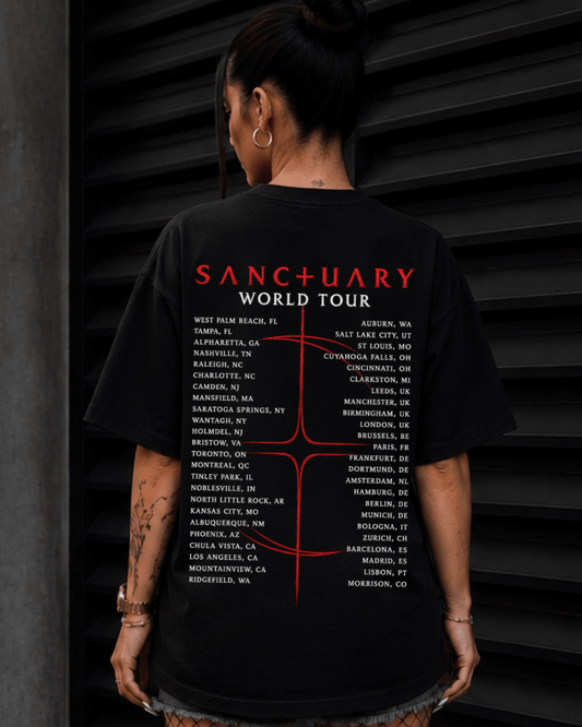 T-shirt Evanescence Sanctuary World Tour Edition - SuDrops