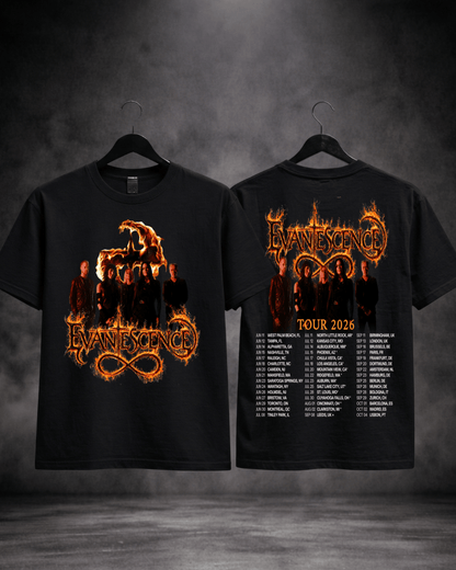 T-shirt Evanescence Tour 2026 Edition - Sudrops
