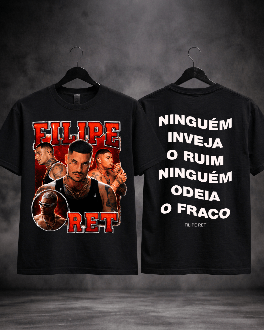 T-shirt Filipe Ret Inveja Fraco Edition - SuDrops