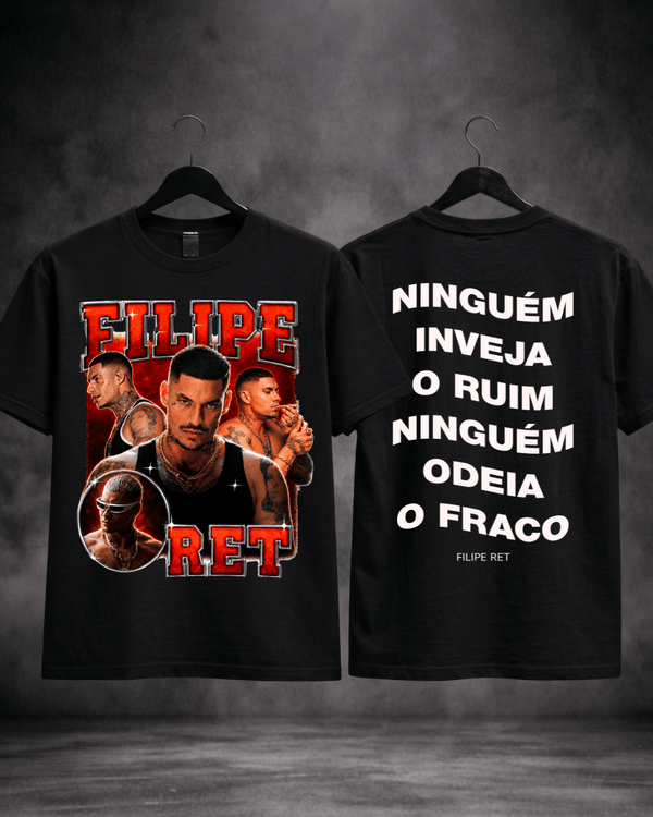 T-shirt Filipe Ret Inveja Fraco Edition