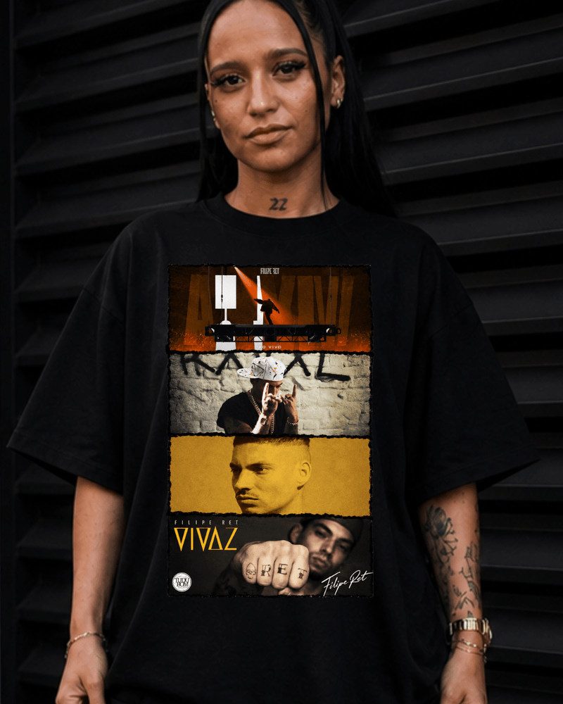 T-shirt Filipe Ret Vivaz Collage Edition - Sudrops