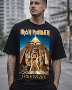 T-Shirt Iron Maiden Powerslave Preta