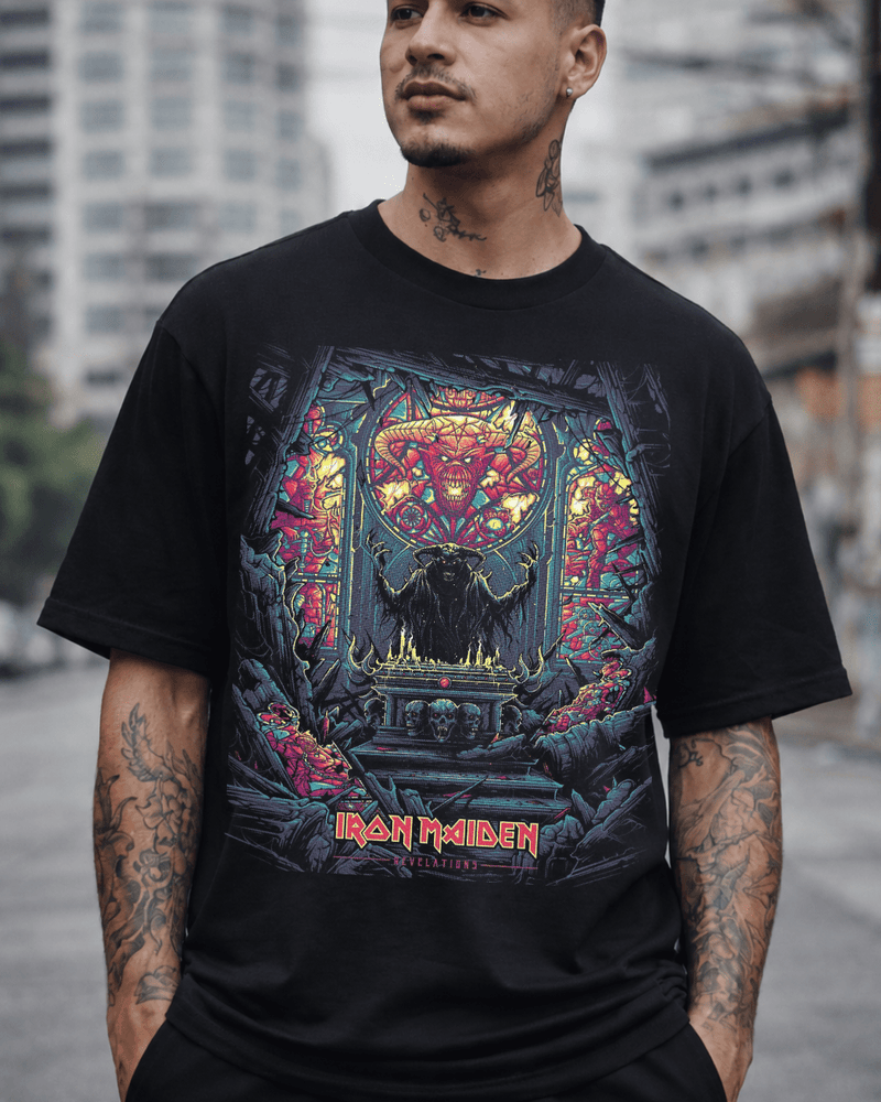 T-shirt Iron Maiden Revelations Edition - Sudrops
