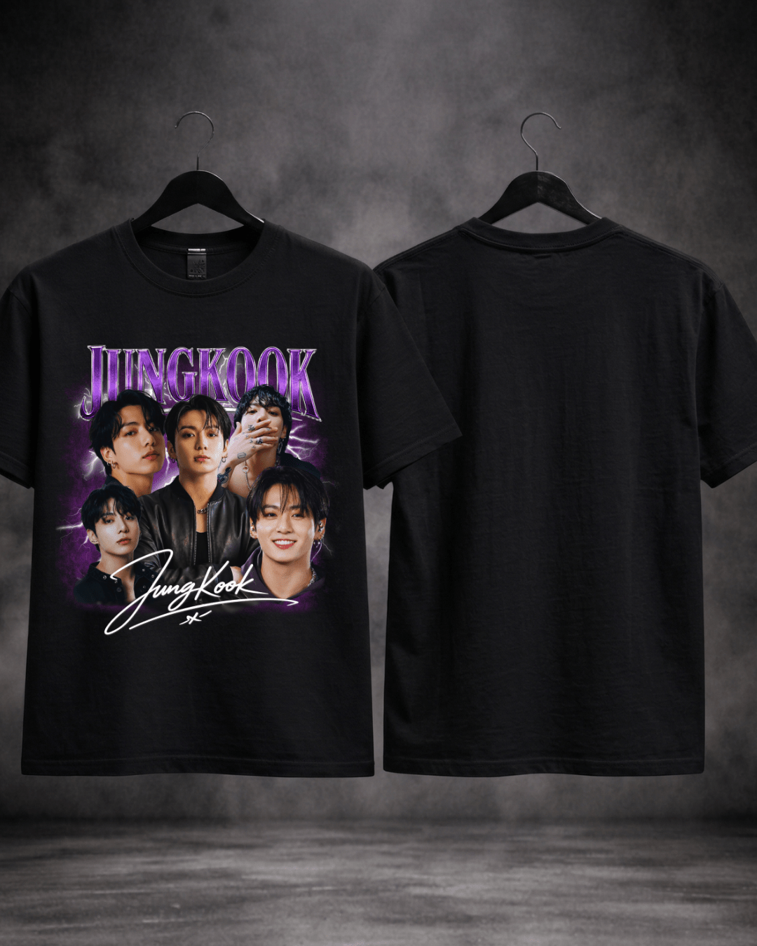 T-shirt Jungkook Purple Signature Edition - SuDrops