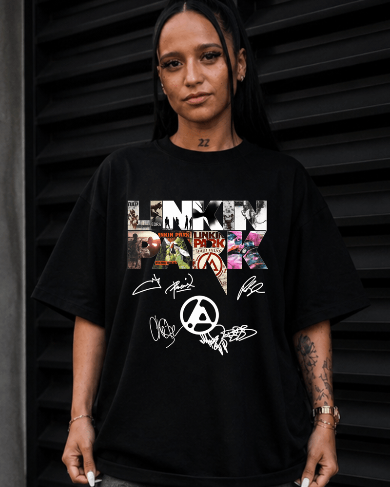 T-shirt Linkin Park Collage Signature Edition - Sudrops