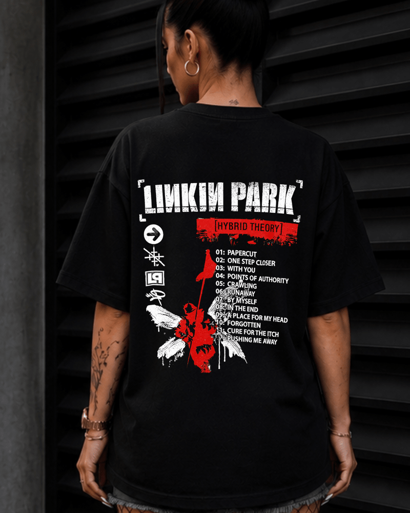 T-shirt Linkin Park Hybrid Theory Back Print Edition - Sudrops