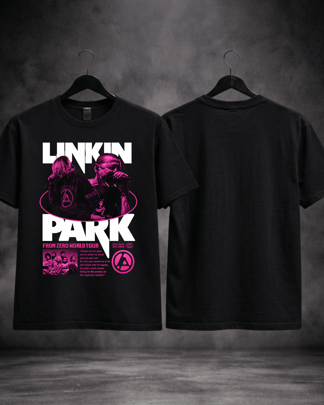 T-shirt Linkin Park Neon From Zero Edition - SuDrops