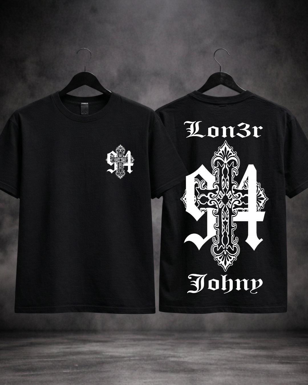 T-Shirt Lon3r Johny 94 preta - SuDrops
