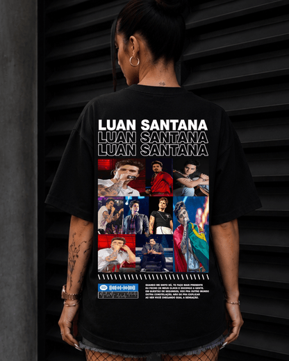 T-Shirt Luan Santana Constelação Preta - SuDrops