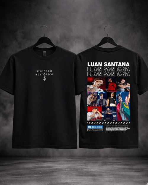 T-Shirt Luan Santana Constelação Preta
