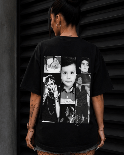 T-Shirt Luan Santana Registro Histórico Preta