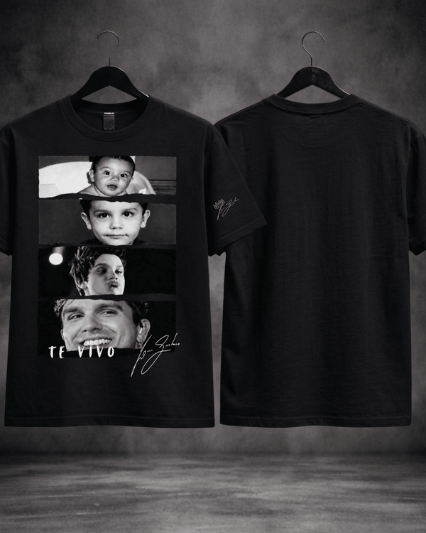 T-Shirt Luan Santana Te Vivo Preta