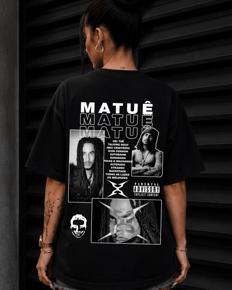 T-shirt Matuê Xtranho Back Print Edition - Sudrops
