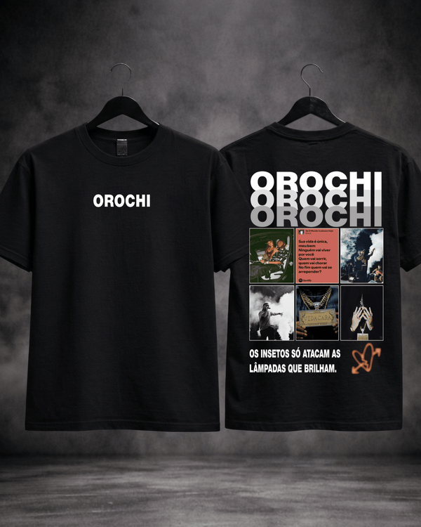 T-Shirt Orochi Edição de Fã Limitada Preta