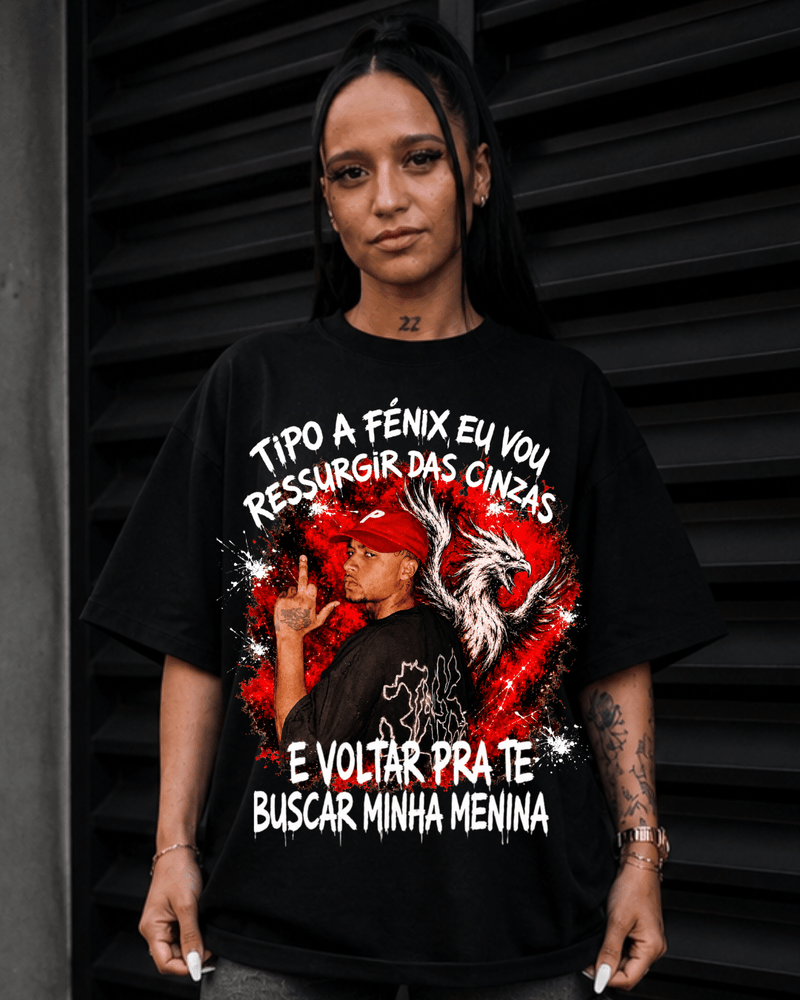 T-Shirt Orochi Fénix Preta - Sudrops