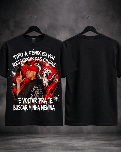 T-Shirt Orochi Fénix Preta - SuDrops