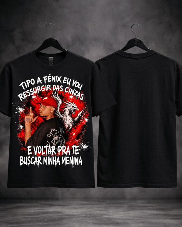 T-Shirt Orochi Fénix Preta