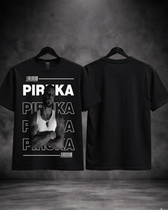 T-Shirt Piruka Signature Preta