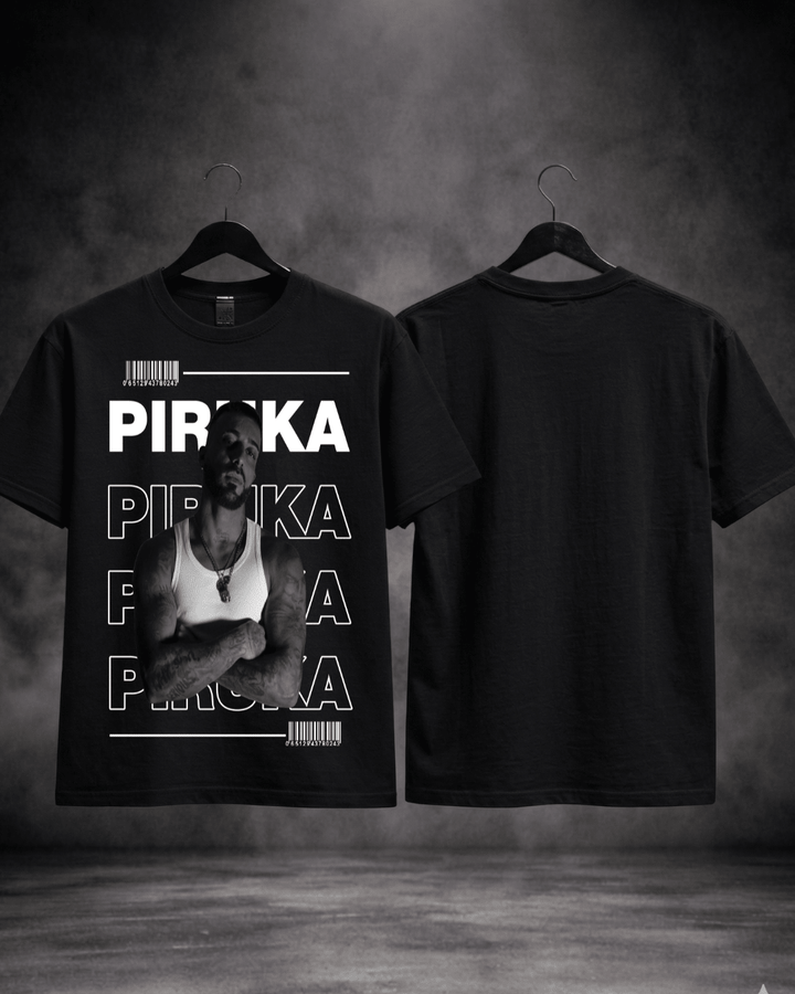 T-Shirt Piruka Signature Preta - Sudrops