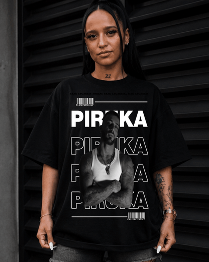 T-Shirt Piruka Signature Preta - Sudrops