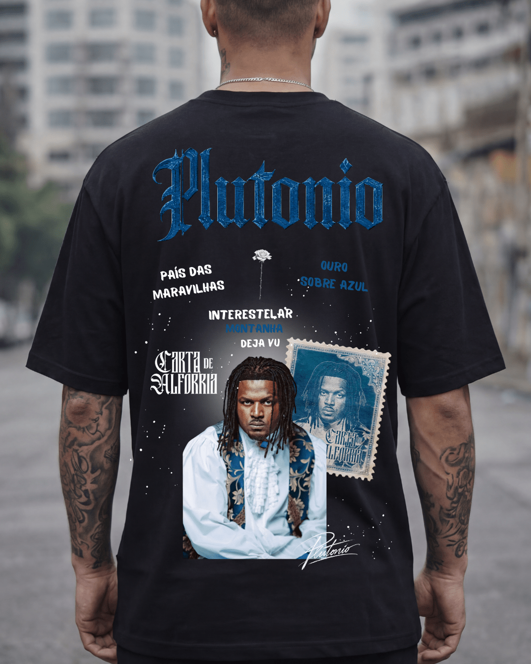 T-Shirt Plutónio Carta de Alforria - SuDrops