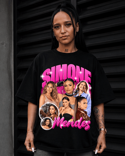 T-Shirt Simone Mendes Retrato - Sudrops