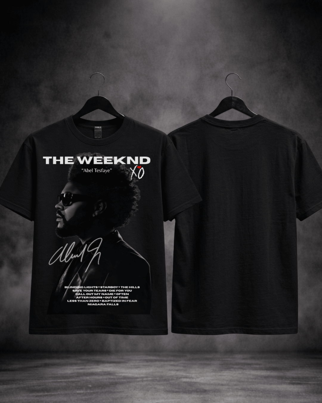 T-shirt The Weeknd Greatest Hits Edition - SuDrops