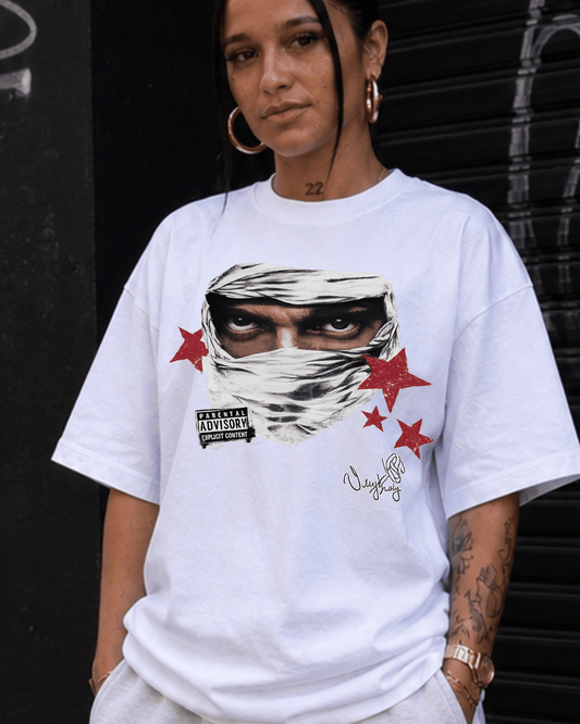 T-Shirt Veigh Demónios Branca - SuDrops