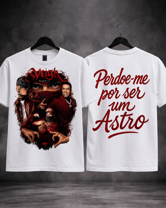 T-shirt Veigh Perdoe-me Por Ser Um Astro preta - mockup principal - SuDrops
