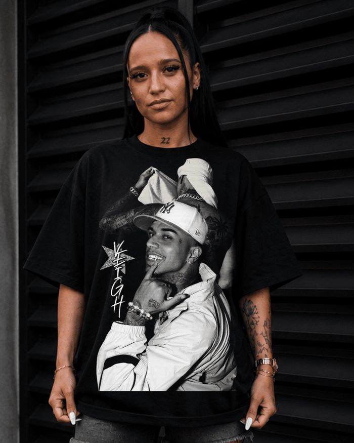 T-Shirt Veigh Retrato Preta
