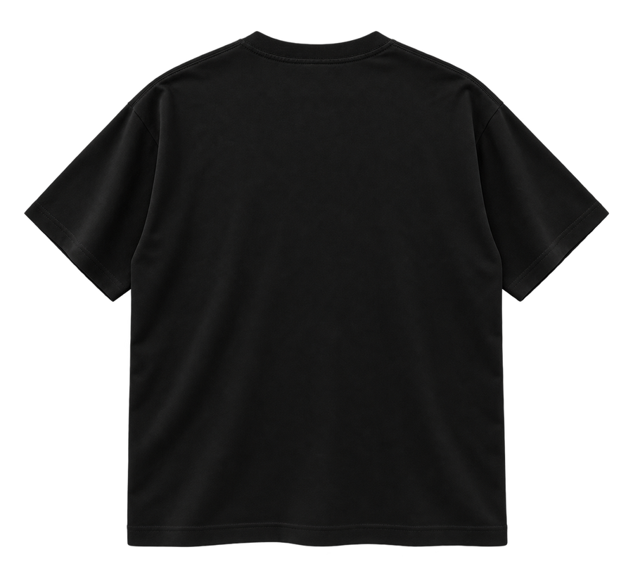 tshirt black back