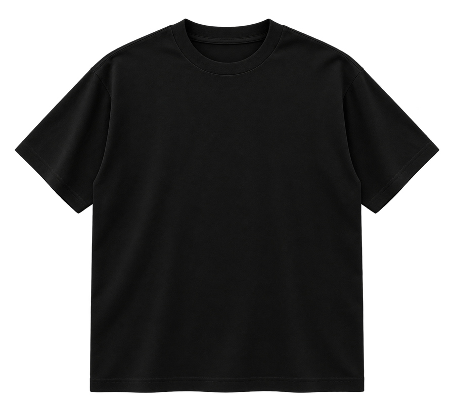 tshirt black front