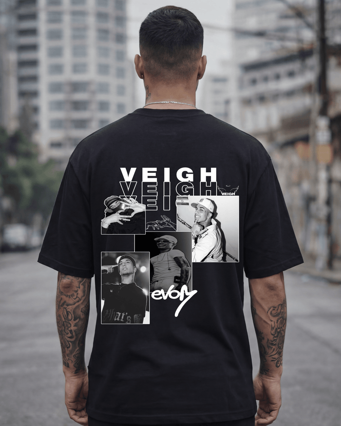 T-Shirt Veigh Edição de Fã Preta